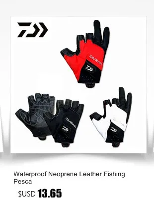 1 Pair Anti-slip Full Finger Fishing Gloves, 3 Fingers Cut Waterproof Fishing Glove Outdoor Warm Hunting Camping Sports Gloves