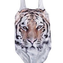 Повседневный милый Цельный купальник-бикини для маленьких девочек, купальный костюм, одежда для купания