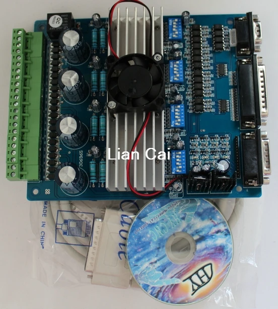 Драйвер двигателя CNC TB6560 4-осевой контроллер шагового для гравировального станка