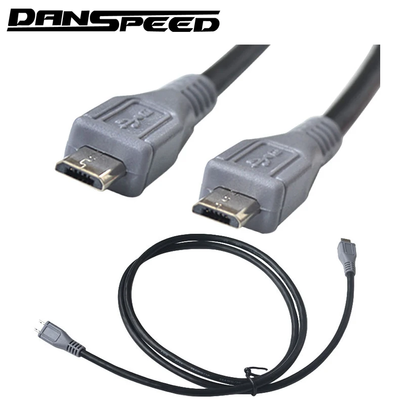 

DANSPEED Micro Cable Micro USB to Micro USB Male to Male M/M Extension Fast Data Charging HDD Micro Cable