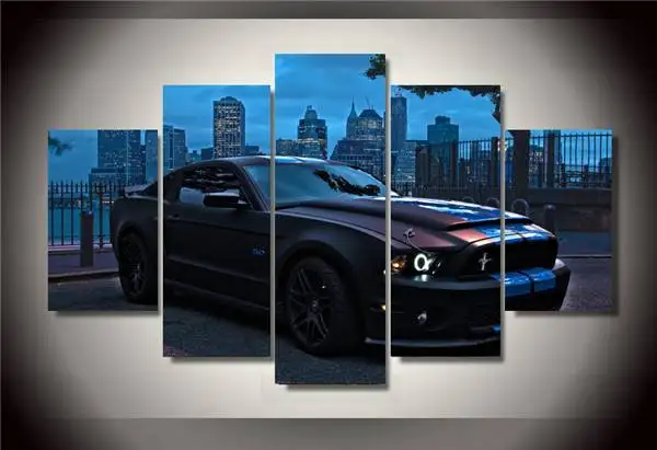 HD с принтом Mustang группы Холсты для рисования печать декор комнаты печати плаката картина холст Бесплатная доставка/ny-404 не оформлена с