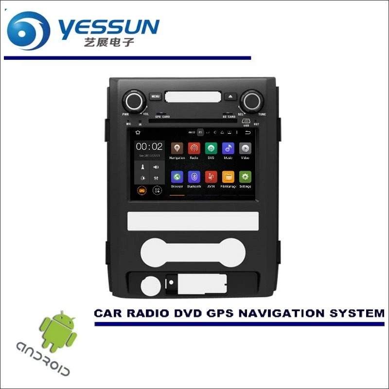 

YESSUN Wince / Android Car Multimedia Navigation System For Ford F150 2009~2014 / CD DVD GPS Player Navi Radio Stereo HD Screen