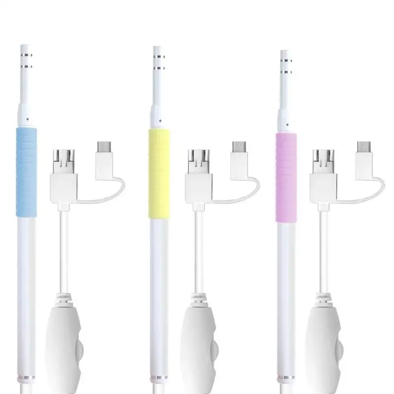 

Wireless Visual Ear Spoon WiFi Endoscope Borescope 0.3MP Inspection Camera Snake Camera for IOS Android PC Macebook