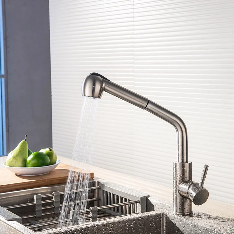 pull out faucet B