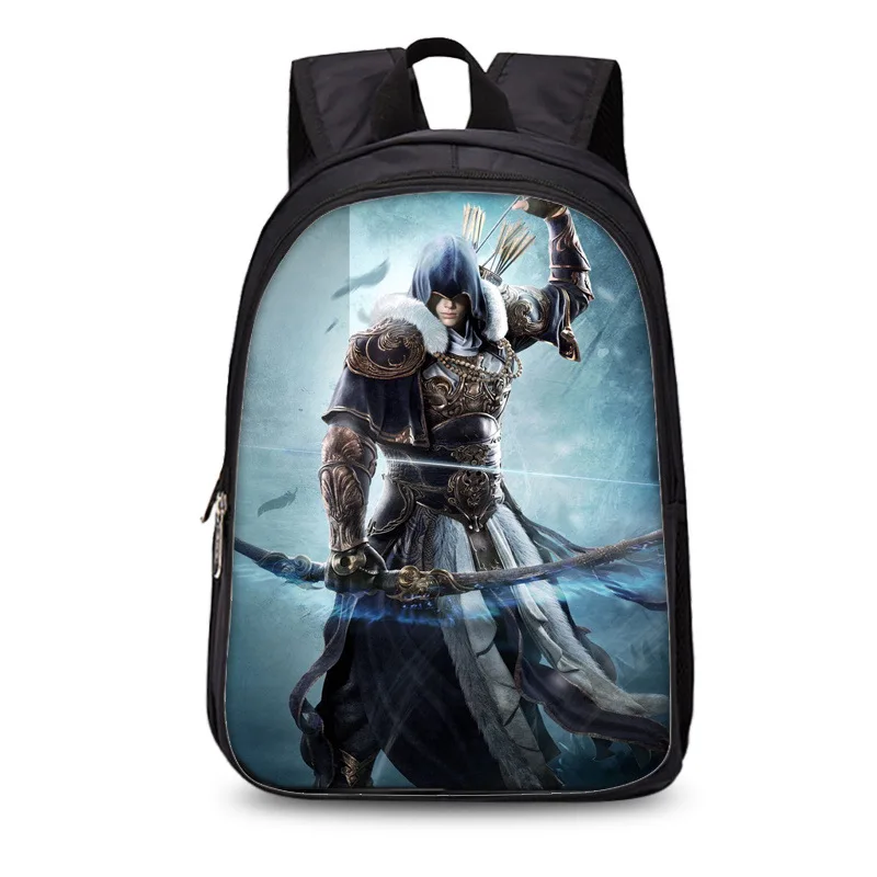 Assassins Creed l Рюкзак черный студенческий рюкзак для мальчиков и девочек подростковый рюкзак для путешествий рюкзак для ноутбука - Цвет: 9