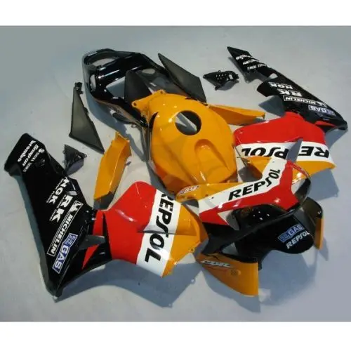 Инъекции Формованных Зализа ABS Кузов комплект, пригодный для Honda CBR600RR 2003 2004 Ф5 5А Инъекции Формованных Зализа ABS Кузов комплект, пригодный для Honda CBR600RR 2003 2004 Ф5 5А