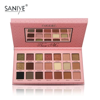 

SANIYE 21 Color Pro Eye Makeup Glitter Matte Eye shadow Makeup Waterproof Eyeshadow Powder Lidschatten Palette ES2797