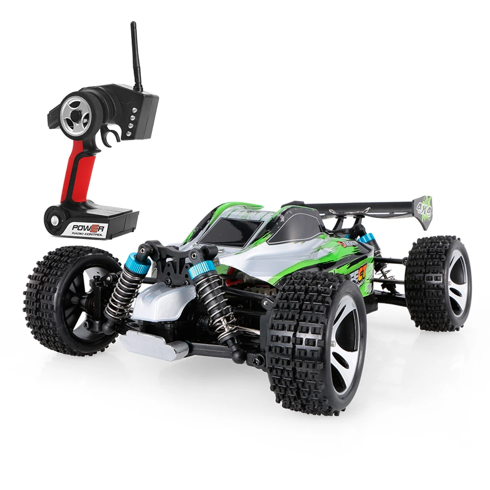 USA WLtoys A959-B 2.4G 1/18 Scale 4WD 70KM/h Electric RTR Off-road Buggy RC Car