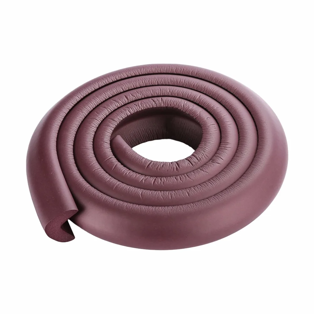 2m Baby Safety Corner Desk Guard Rubber Table Protection Kids L Shaped Soft Edge