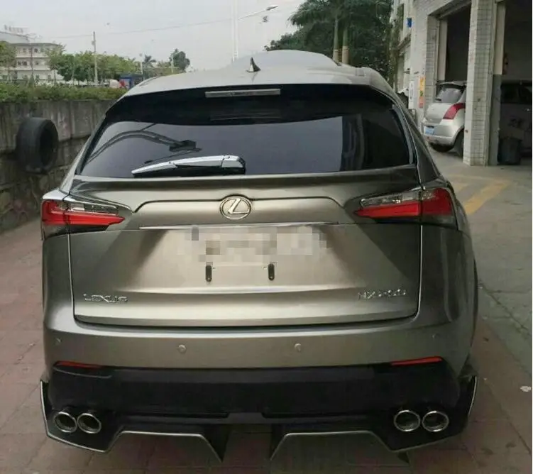 Спойлер для багажника LEXUS NX NX200t 300H NX200 без накрашивания АБС пластик заднего крыла