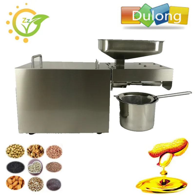 Automatic Nut Seeds Oil Expeller Cold Hot Press Machine Oil Extractor Dispenser 350W Canola Oil Press Machine Automatic Nut Seeds Oil Expeller Cold Hot Press Machine Oil Extractor Dispenser 350W Canola Oil Press Machine