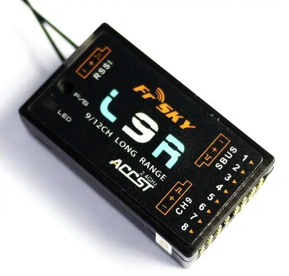 

FrSky L9R Long Range Receiver (9/12ch Non-Telemetry) FPV, Multicopter receiver