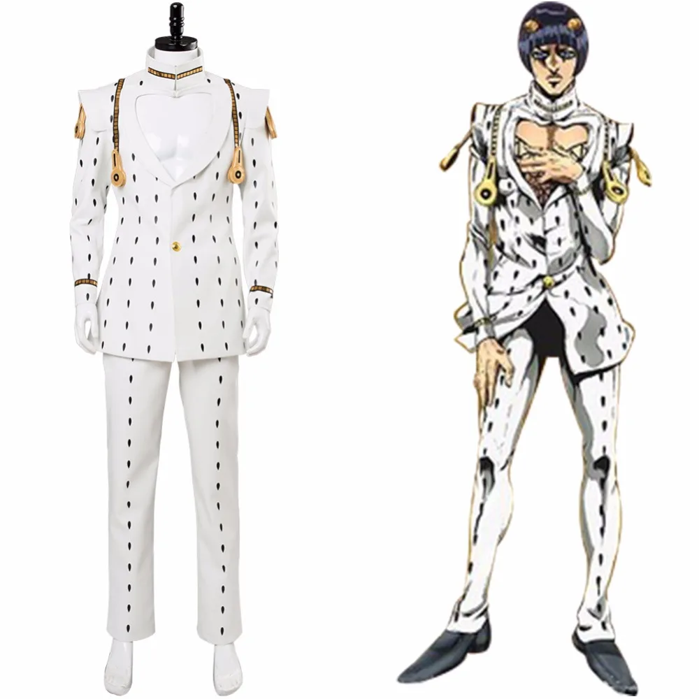 JoJo/'s Bizarre Adventure Golden Wind Bruno Buccellati Cosplay Costume Suit