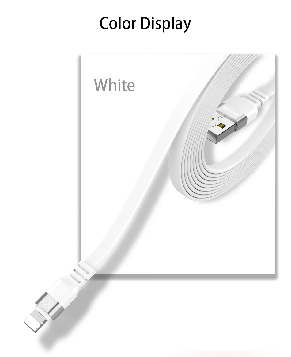 Caseier Micro usb Тип C кабель для samsung huawei Xiaomi Redmi мобильного телефона лапши ПВХ плоский провода быстро зарядный кабель usb кабел