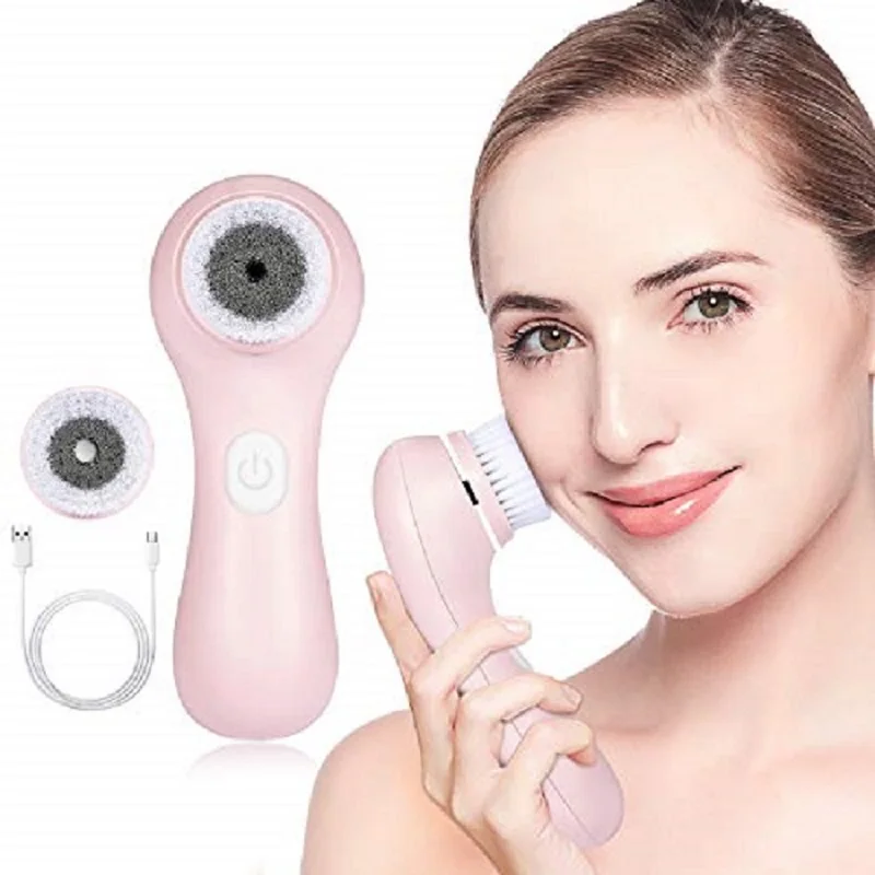 

LANDWIND Multifunctional Electric Face Cleansing Brush Household USB Face Cleaning Tools Scrubber Rotation Skin Care dropship