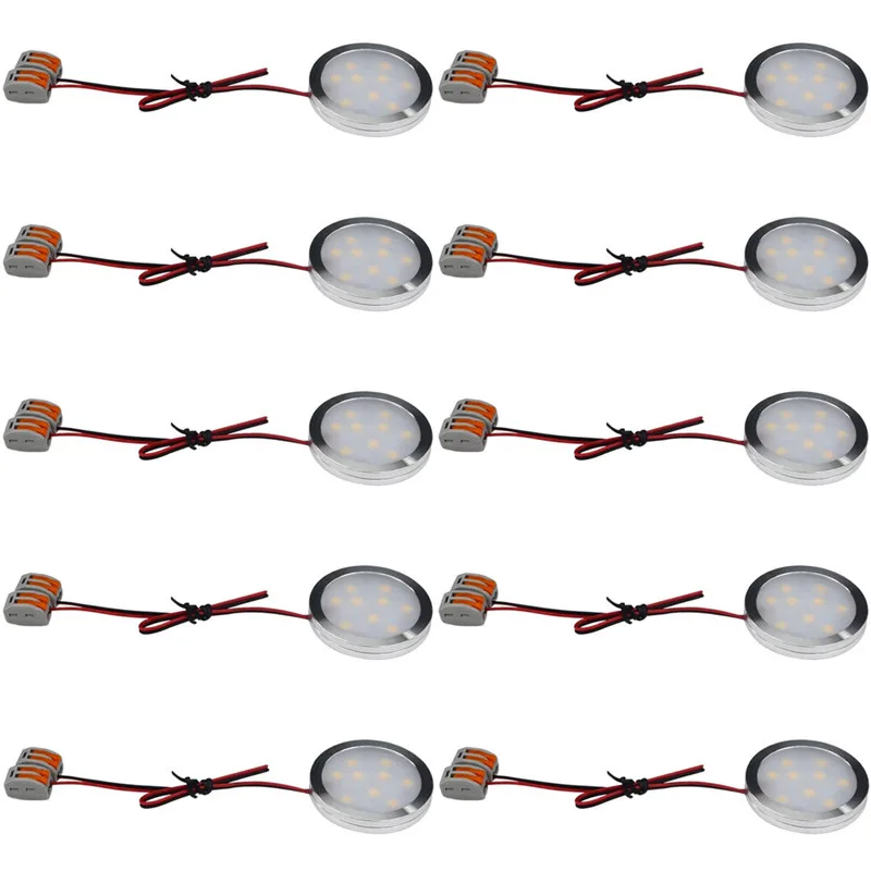 12V under cabinet led lighting red black wire  04