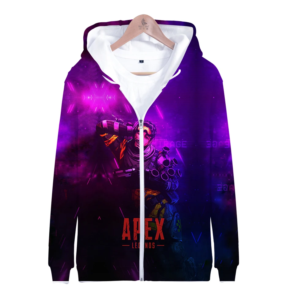 aikooki Male Female zipper Popular 3d Hoody Fashion Sweatshirt casual pollovers sweater cotton Autumn Witcher Fashion Hoodies