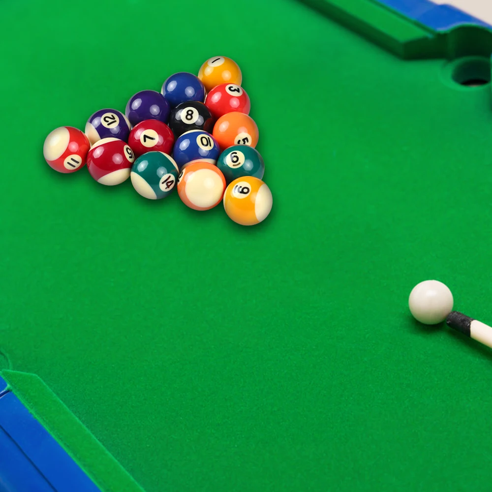 Children Billiards Table Balls Set Billard Resin Small Pool Cue Balls Full Set Snooker & Billiard Accessories 25MM / 38MM billiard ball