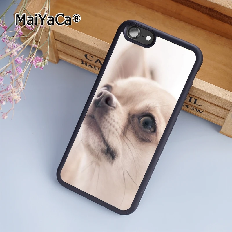 MaiYaCa Чихуахуа щенок собака телефонный чехол для iPhone 5 6 s 7 8 plus 11 12 Pro X XR XS Max Samsung Galaxy S6