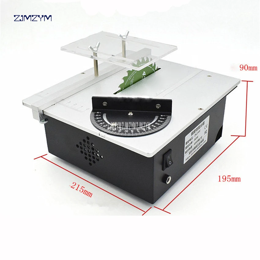 T40 мини Круглопильный многофункциональный деревообрабатывающий пилы стол сделай сам резки мини-фрезерный станок полировки циркулярные станки DC12-24V 27 мм