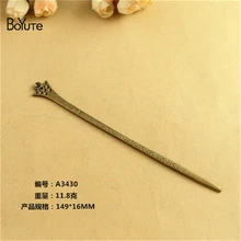 Boyute (10 peças/lote) 147*16mm novo design varas de cabelo feminino grampos de cabelo clássico senhora ferramentas estilo casamento acessórios para o cabelo