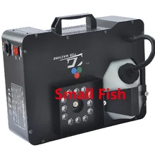 Eyourlife туман Machine1500W дымовая машина с светодиодный свет DJ диско-сценический эффект вечерние оборудование капюшон Беспроводной дистанционного Управление