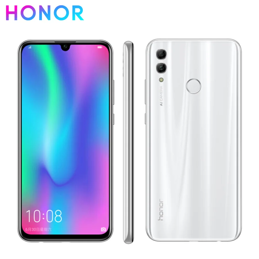 Новый honor 10 lite 4G LTE мобильный телефон 6 21 &quot6 ГБ ОЗУ 64/128 Гб ПЗУ Kirin 710 Восьмиядерный