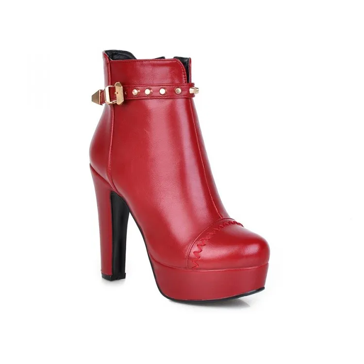 Дамские Зимние ботильоны по щиколотку на высоком каблуке botas masculina zapatos botines mujer chaussure femme, женские ботинки 603-2
