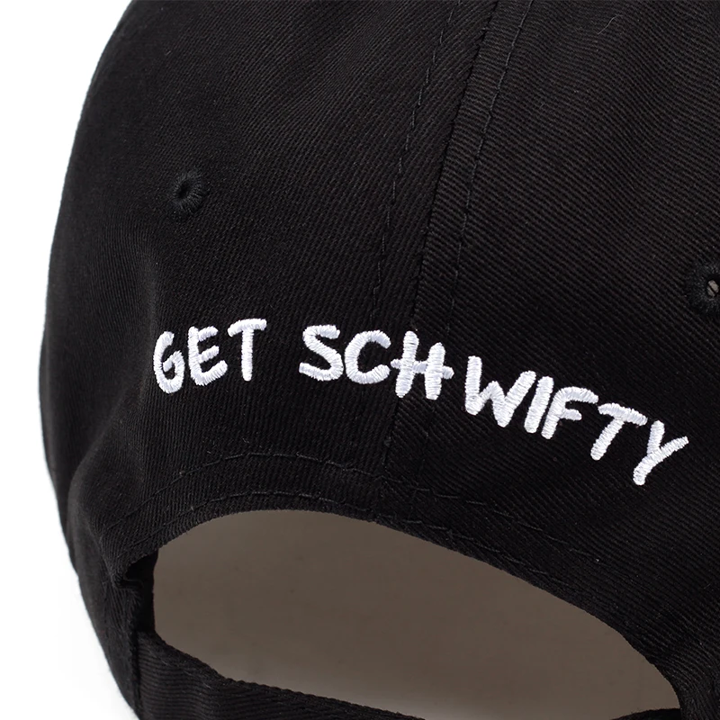 Получить Schwifty Dad Кепка бейсболки с мультяшным котом 100% хлопок мужские и женские
