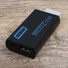 Amkle Wii to HDMI Adapter Converter Support 720P 1080P FullHD with 3.5mm Audio Jack Wii2HDMI Adapter for HDTV Amkle Wii to HDMI Adapter Converter Support 720P 1080P FullHD with 3.5mm Audio Jack Wii2HDMI Adapter for HDTV