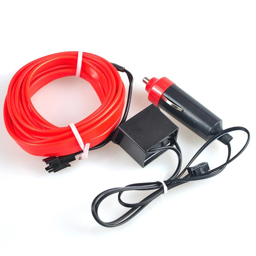DIY EL Car Light for BMW X1 F48 X3 F25 X4 F26 X5 E70 F15  EL Car Interior light LED Glowing Electroluminescent EL Wire Car Decor