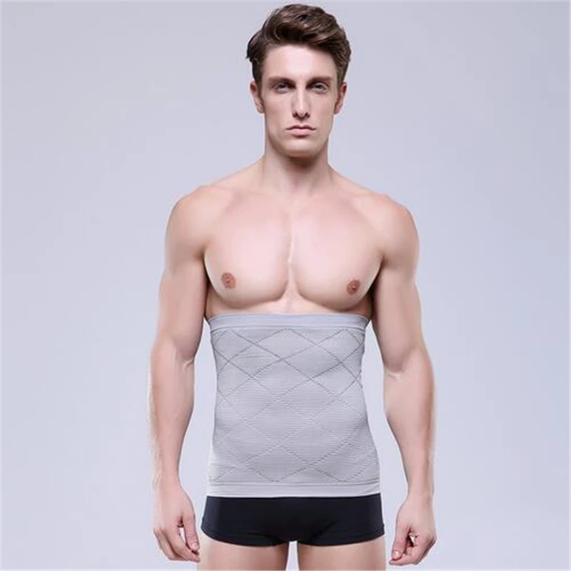 LAZAWG Men Waist Trainer Trimmer Sauna Sweat Belt Belly Corsets Control  Sport Burner Workout Weight Loss Slimming Body Shaper