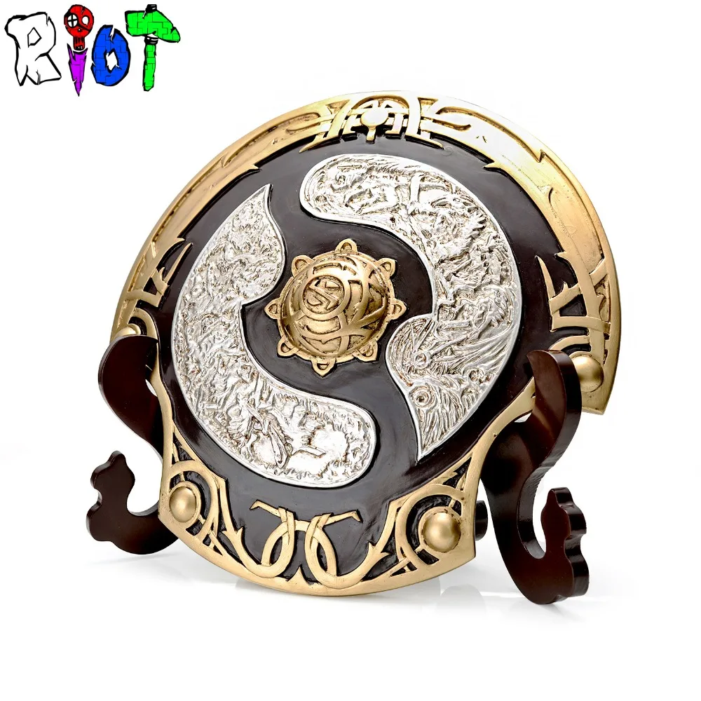 DOTA2 shield Aegis of the Immortal Big champion aegis около 20*20 см модель мебели изделия из смолы ручной