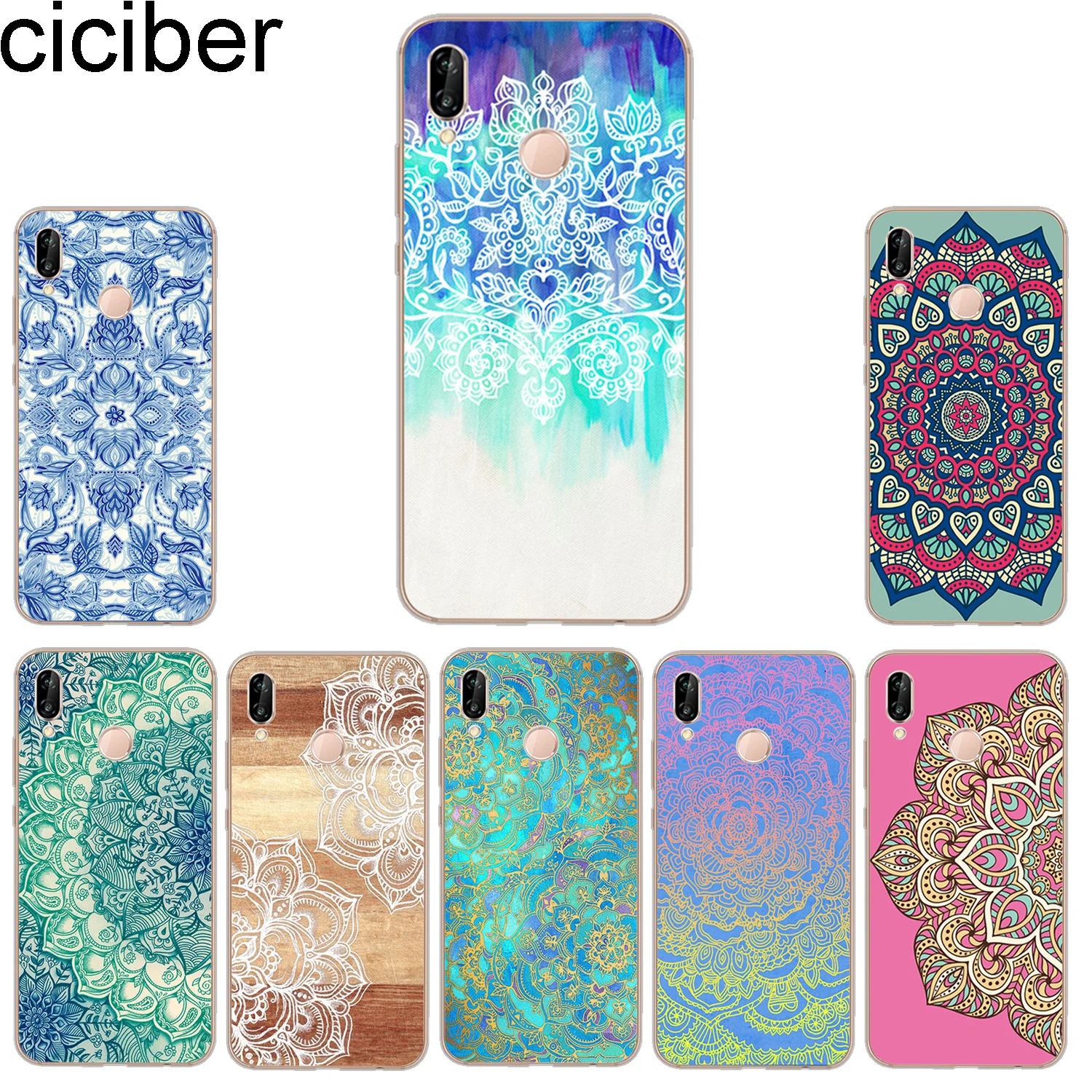Ciciber чехлы для телефонов Huawei P20 P8 P9 P10 Mate 20 10 9 Lite 2017 X Pro мягкая задняя крышка из ТПУ P
