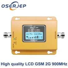 Экономичный ЖК-дисплей 2g/3g GSM 900 МГц повторитель сигнала GSM сигнал 20dbm ЖК-дисплей сотовый телефон не включает антенну