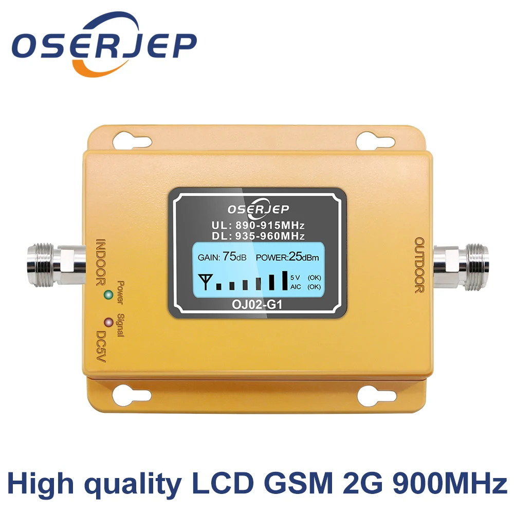 

Cost-effective LCD Display 2g/3g GSM 900MHz Signal Repeater GSM Signal 20dbm LCD Display Cell Phone Not Include Antenna