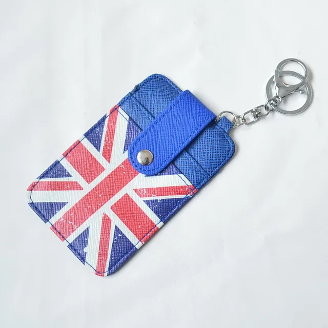 Buy Multifunctional card holder with key chain for