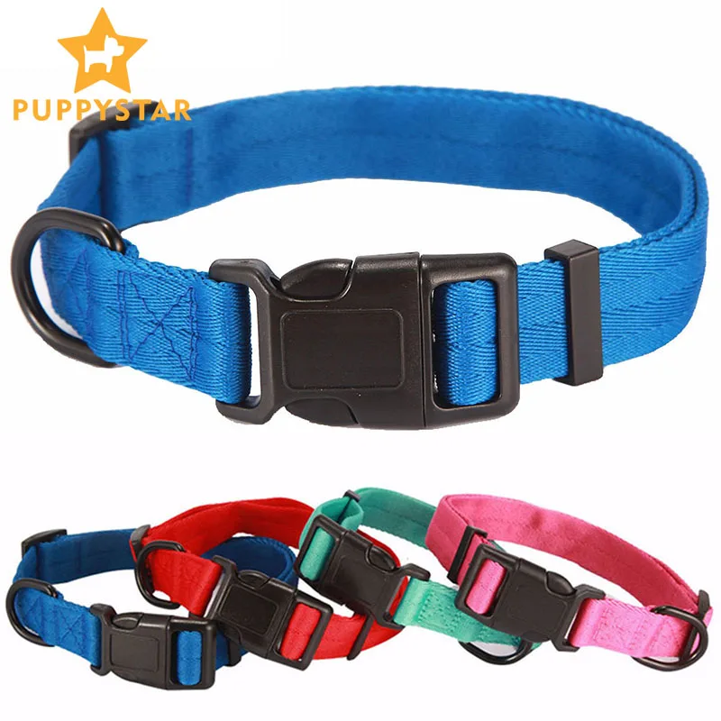 

Pet Dog Collar Product Adjustable Dog Breathable Cute Collar For Small Cat Medium Large Dog Puppy Alaska Network Collar YS0054