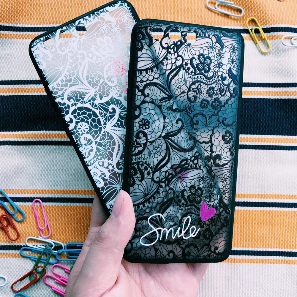 Lace Flower Pattern For Huawei P9 P10 Nova 3 3i 2i P Smart Mate 10 P20 Plus Honor V10 6c Pro 9 Lite Soft Silicone Case Cover |