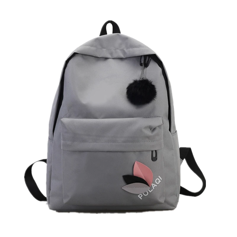 

Autumn and winter new style simple lady high capacity canvas bag high school knapsack computer bag leisure travel bag