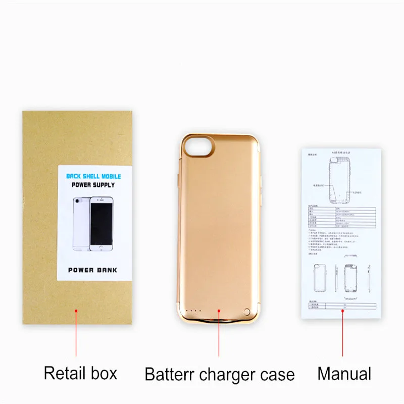 Battery Charger Case for iPhone6 6s 6Plus 6sPlus Power Bank Case for iPhone External Pack Backup Rechargeable Case for iPhone 6   (7)