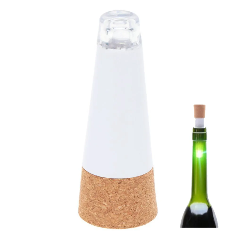 4x Cork Shaped Rechargeable USB LED Night Light Super Bright Empty Wine