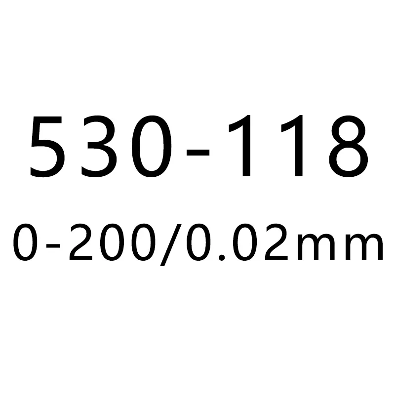 Mitutoyo штангенциркуль 530-312/530-118/530-119 металлический Сталь суппорта 0-150/200/300 мм/0,02 мм Датчик измерительных инструментов - Цвет: 530-118(0-200mm)