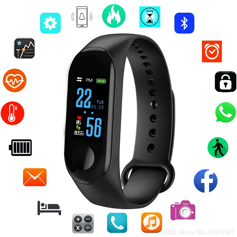 

JBRL Digital Bracelet Watch Women Watches Fashion Casual IP67 Waterproof watch Ladies Wrist Watch For Women Clock Ladies Hour