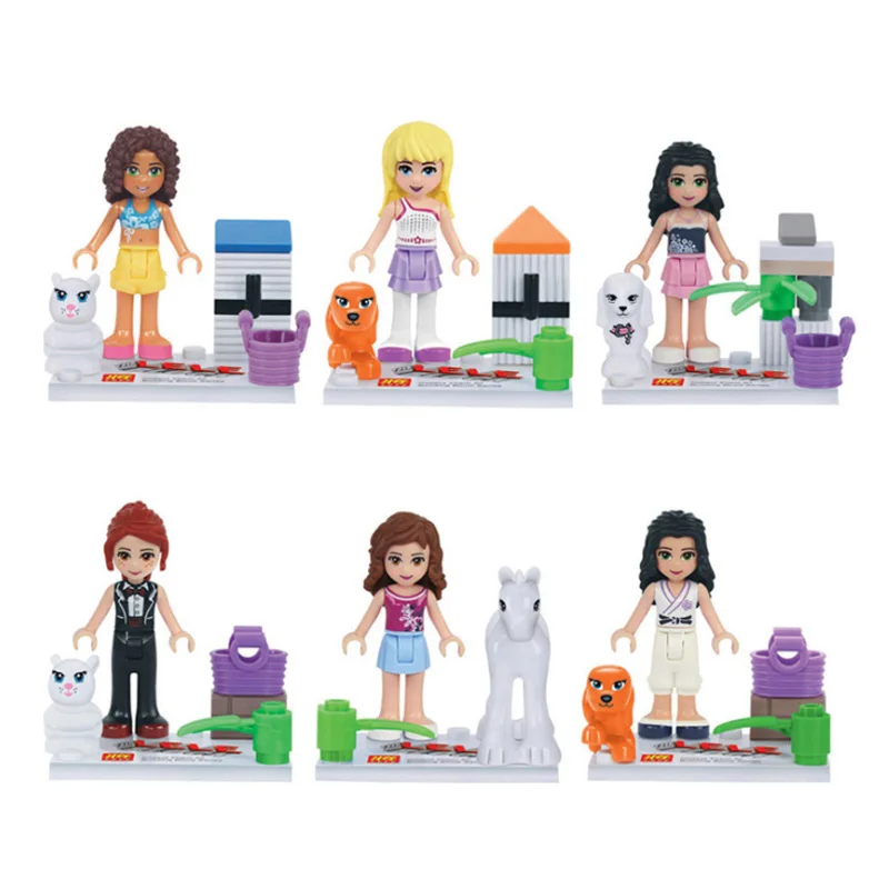 lego friends minifigures set