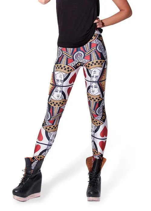 Hot! Supernova Sale Womens Queen Of Hearts Leggings