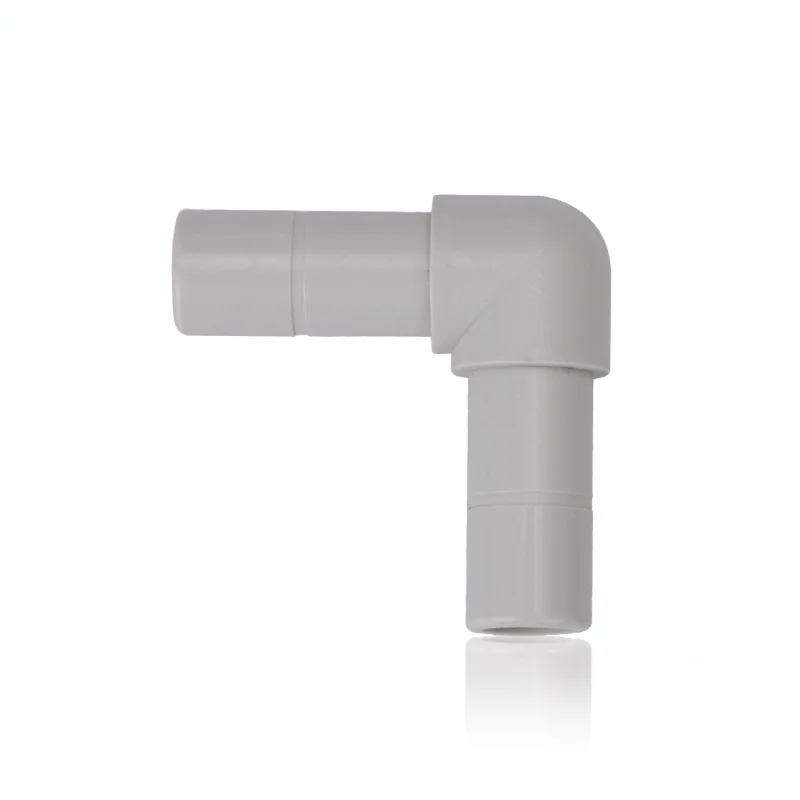 

1/2'' Double Quick Connection RO Water Filter Connector Elbow Short Tight Junction PE Pipe Fitting