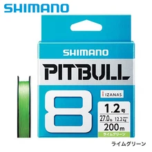 SHIMANO PITBULL 8 нитей рыболовная леска 150 м/200 м сделано в Японии эластичная Гибкая гладкость PE леска низкое удлинение приманка литье