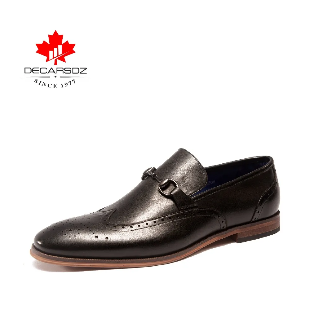 Classic British Brogue Shoes,DECARSDZ Brand Handmade