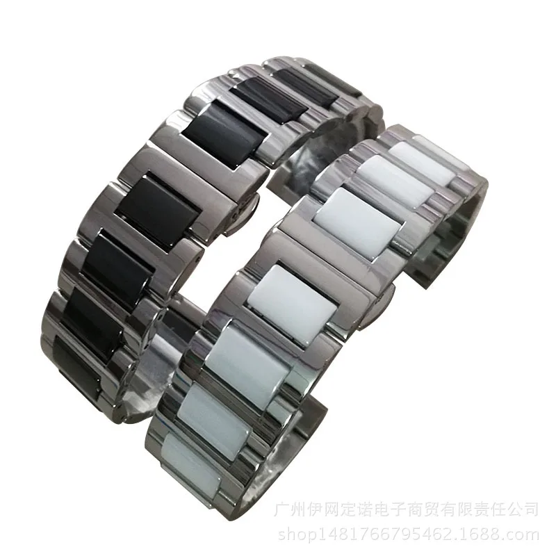 stainless steel ceramic strap for 22mm rolex Cartier Casio dw tissot Omega Longines GMT Samsung S2 bracelet men women watch band stainless steel ceramic strap for 22mm rolex Cartier Casio dw tissot Omega Longines GMT Samsung S2 bracelet men women watch band